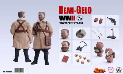 1/12 Bean-Gelo Series Captain Bezov Deluxe Editionㅤ – POPTOYS – ActionFigureBrasil