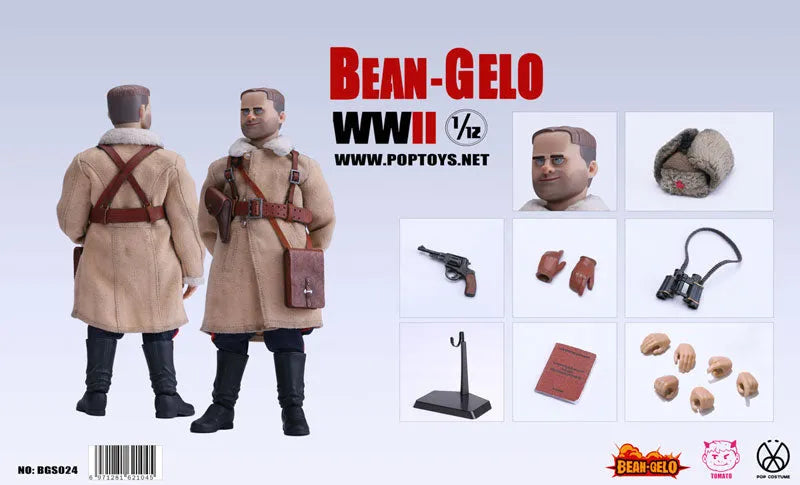 1/12 Bean-Gelo Series Captain Bezov Standard Editionㅤ – POPTOYS – ActionFigureBrasil