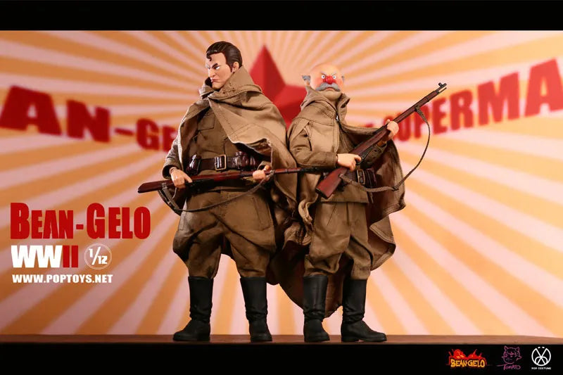 1/12 Bean-Gelo Series Socialist Soldiers 2pk Setㅤ – POPTOYS – ActionFigureBrasil