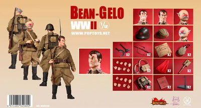 1/12 Bean-Gelo Series Socialist Soldiers 2pk Setㅤ – POPTOYS – ActionFigureBrasil — ângulo diferente