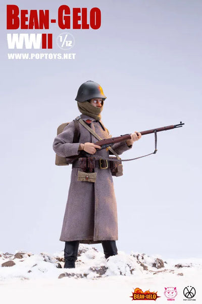 1/12 Bean-Gelo Series Soldier Andre Standard Editionㅤ – POP Toys – ActionFigureBrasil — iluminação de estúdio