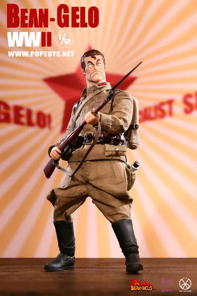1/12 Bean-Gelo Series Working Class Soldier Kyleㅤ – POP Toys – ActionFigureBrasil — embalagem