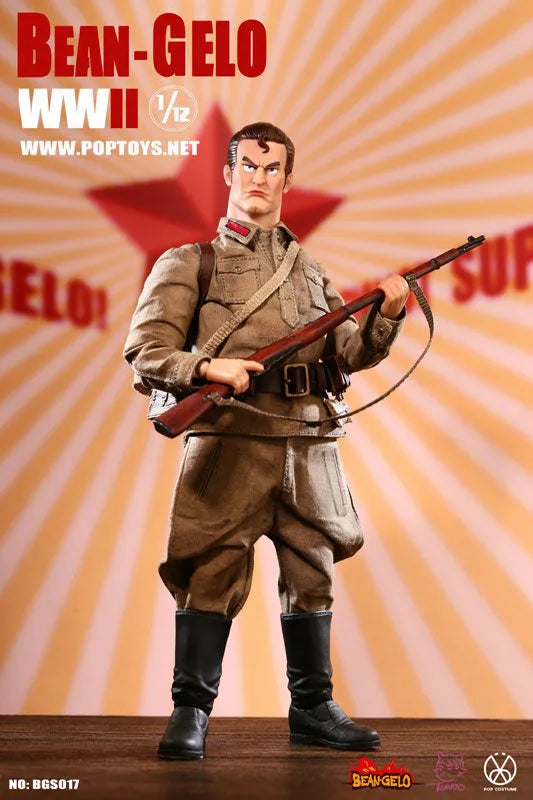 1/12 Bean-Gelo Series Working Class Soldier Kyleㅤ – POPTOYS – ActionFigureBrasil