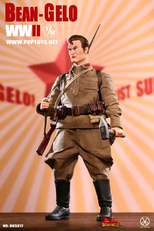 1/12 Bean-Gelo Series Working Class Soldier Kyleㅤ – POPTOYS – ActionFigureBrasil