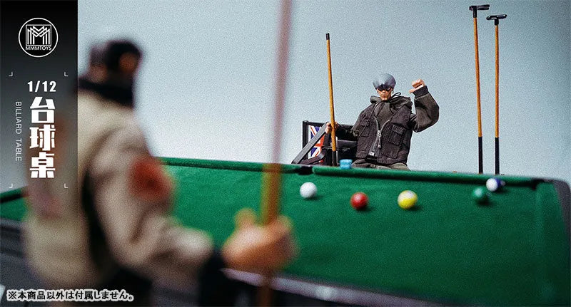 1/12 Billiard Tableㅤ – MMM Toys – ActionFigureBrasil