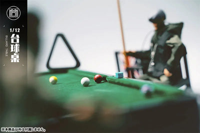 1/12 Billiard Tableㅤ – MMM Toys – ActionFigureBrasil — ambientada