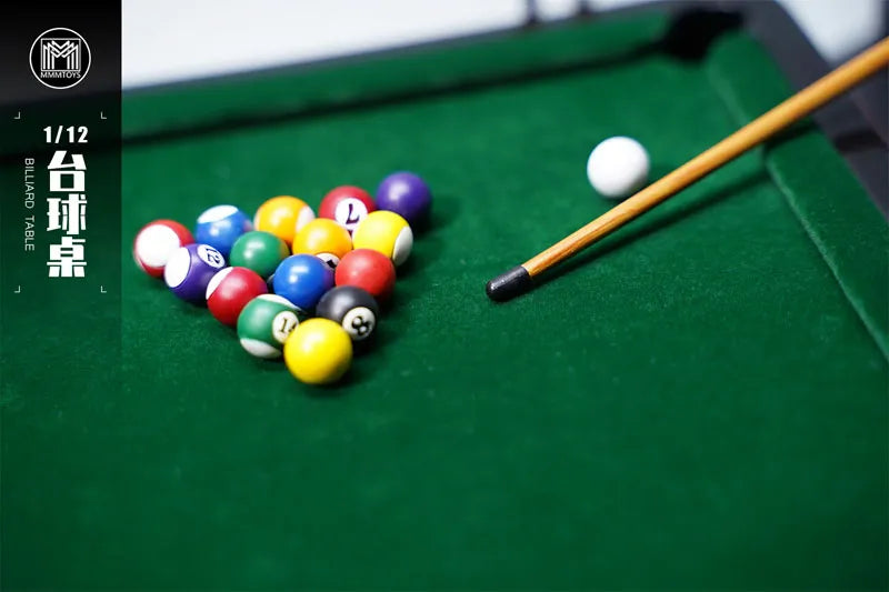 1/12 Billiard Tableㅤ – MMM Toys – ActionFigureBrasil