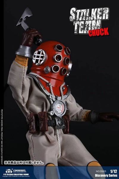 1/12 Discovery Series Stalker Team Chuck Colored Ver.ㅤ – Coomodel – ActionFigureBrasil — ângulo diferente