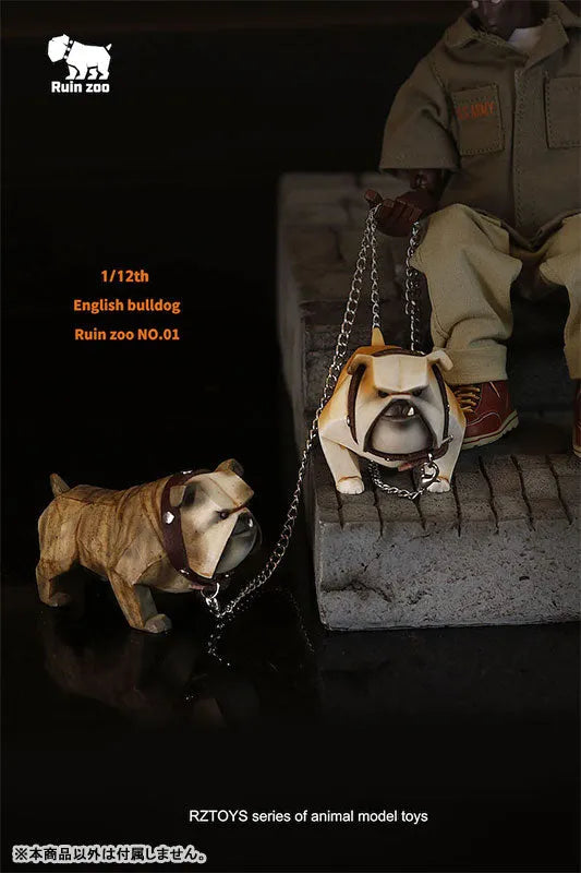 1/12 English Bulldog 001ㅤ – RZTOYS – ActionFigureBrasil