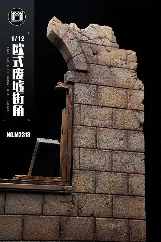 1/12 Europe: Ruined Street Cornerㅤ – MMM Toys – ActionFigureBrasil