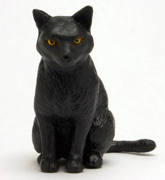 1/12 Japanese Cat Black Cat (Sitting)ㅤ – Platz Hobby – ActionFigure Brasil