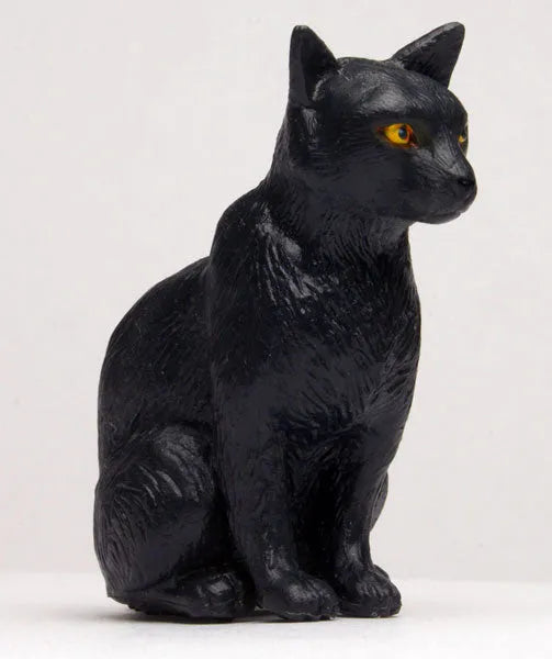 1/12 Japanese Cat Black Cat (Sitting)ㅤ – Platz Hobby – ActionFigure Brasil