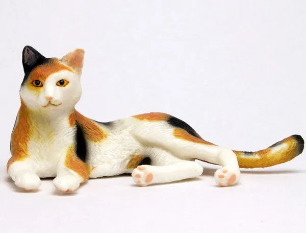1/12 Japanese Cat Calico Cat (Lying Down)ㅤ – Platz Hobby – ActionFigure Brasil