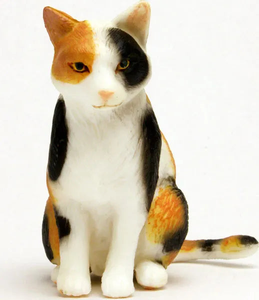 1/12 Japanese Cat Calico Cat (Sitting)ㅤ – Platz Hobby – ActionFigure Brasil