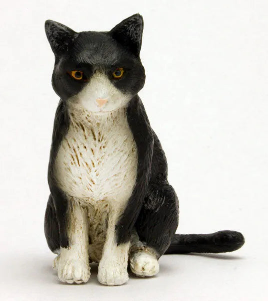 1/12 Japanese Cat Tuxedo Cat (Sitting)ㅤ – Platz Hobby – ActionFigure Brasil