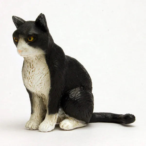 1/12 Japanese Cat Tuxedo Cat (Sitting)ㅤ – Platz Hobby – ActionFigure Brasil