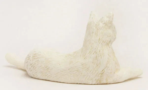 1/12 Japanese Cat White Cat (Lying Down)ㅤ – Platz Hobby – ActionFigure Brasil