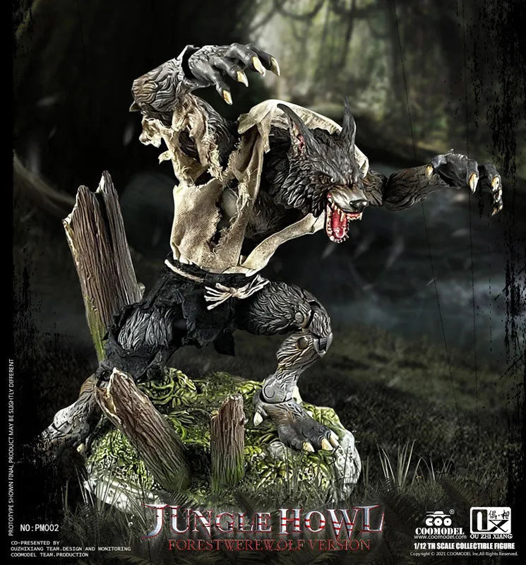 1/12 Palmtop Monsters Jungle Howl Forest Werewolf DX Ver.ㅤ – Coomodel – ActionFigureBrasil