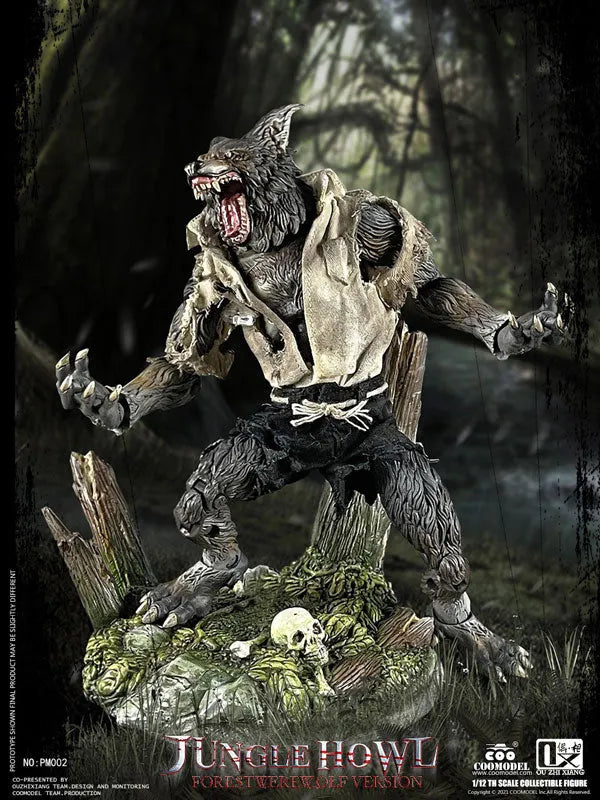1/12 Palmtop Monsters Jungle Howl Forest Werewolf DX Ver.ㅤ – Coomodel – ActionFigureBrasil