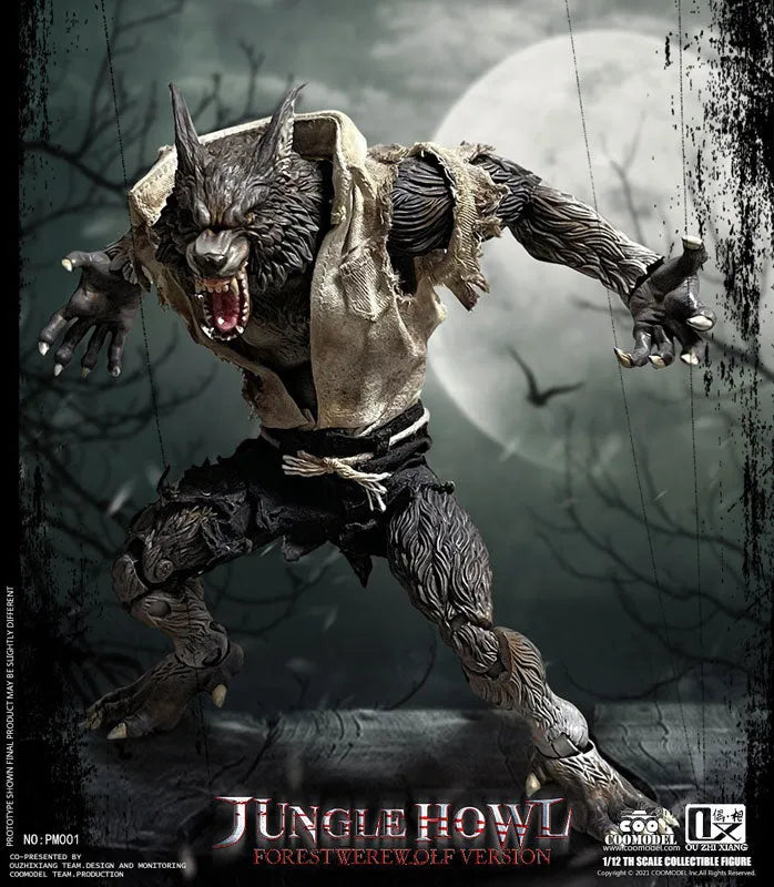 1/12 Palmtop Monsters Jungle Howl Forest Werewolf Ver.ㅤ – Coomodel – ActionFigureBrasil
