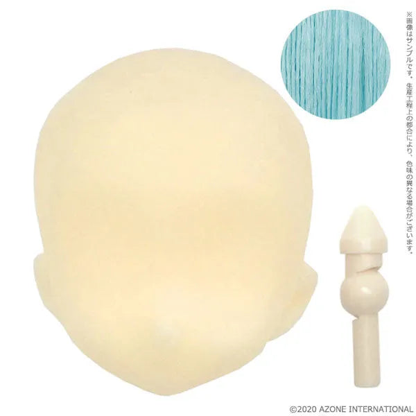 1/12 Picco Neemo D Head Part (White) Pastel Blueㅤ – Azone International – ActionFigureBrasil