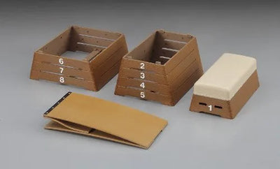 1/12 Posable Figure Accessory - School Vaulting Horse - 1/12 (Hasegawa)ㅤ – Hasegawa – ActionFigure Brasil — ângulo diferente