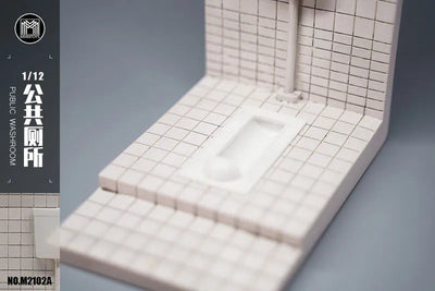1/12 Public Toilet Aㅤ – MMM Toys – ActionFigureBrasil — ângulo diferente