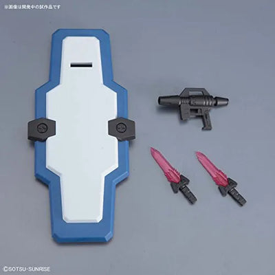 1/144 HG "Gundam" GM Guard Customㅤ – Bandai – ActionFigure Brasil — com base expositora