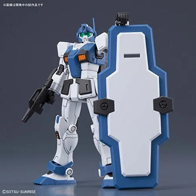 1/144 HG "Gundam" GM Guard Customㅤ – Bandai – ActionFigure Brasil — iluminação de estúdio