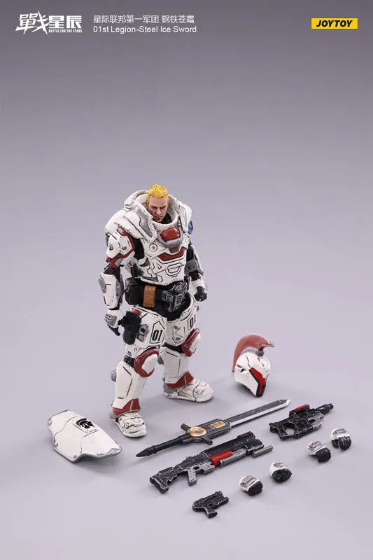 1/18 Battle for the Stars 01st Legion Steel Ice Swordㅤ – JOYTOY – ActionFigureBrasil