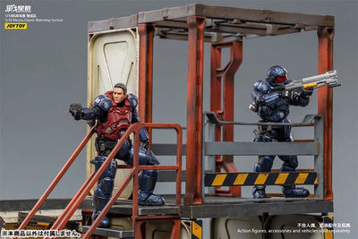 1/18 Battle for the Stars Mecha Depot Watching Section Dioramaㅤ – JOYTOY – ActionFigureBrasil — iluminação de estúdio