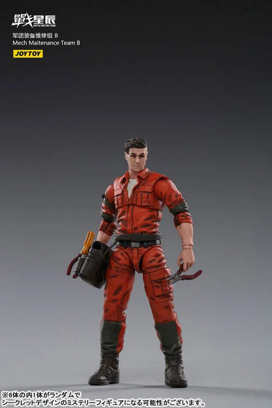 1/18 Battle For The Stars Mecha Maintenance Team Bㅤ – JOYTOY – ActionFigure Brasil