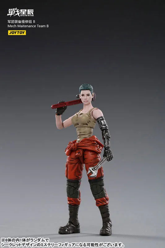 1/18 Battle For The Stars Mecha Maintenance Team Bㅤ – JOYTOY – ActionFigure Brasil