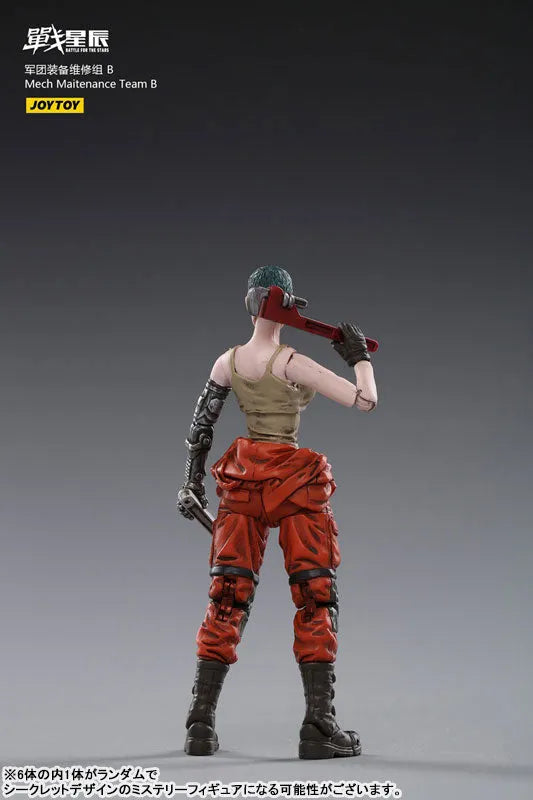 1/18 Battle For The Stars Mecha Maintenance Team Bㅤ – JOYTOY – ActionFigure Brasil