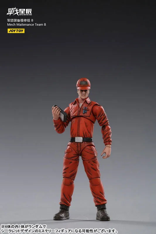 1/18 Battle For The Stars Mecha Maintenance Team Bㅤ – JOYTOY – ActionFigure Brasil