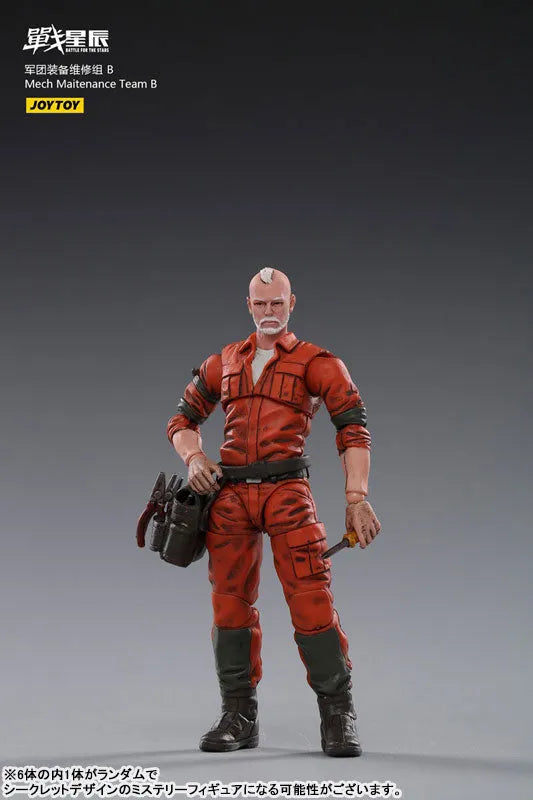 1/18 Battle For The Stars Mecha Maintenance Team Bㅤ – JOYTOY – ActionFigure Brasil