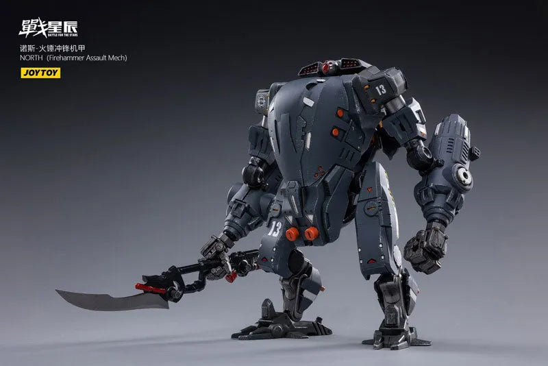 1/18 Battle for the Stars North Firehammer Assault Mechaㅤ – JOYTOY – ActionFigureBrasil