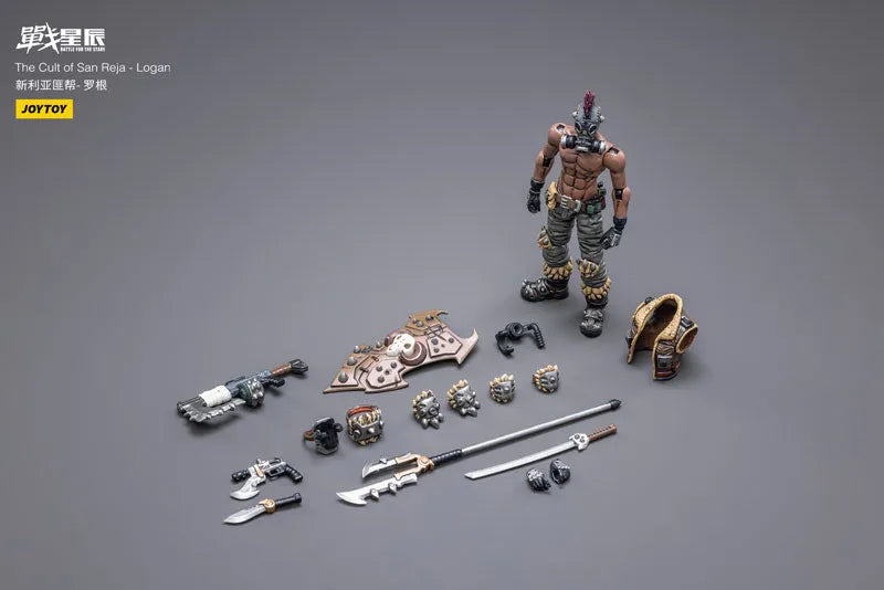 1/18 Battle for the Stars The Cult of San Reja Hell Loganㅤ – JOYTOY – ActionFigure Brasil