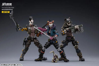 1/18 Battle for the Stars The Cult of San Reja - Neilㅤ – JOYTOY – ActionFigureBrasil — com base expositora