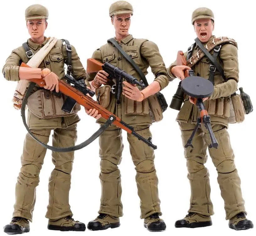 1/18 Chinese People's Volunteer Army - Spring Uniformㅤ – JOYTOY – ActionFigureBrasil