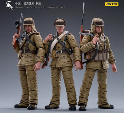1/18 Chinese People's Volunteer Army - Winter Uniformㅤ – JOYTOY – ActionFigureBrasil — ângulo diferente