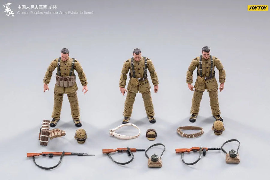 1/18 Chinese People's Volunteer Army - Winter Uniformㅤ – JOYTOY – ActionFigureBrasil