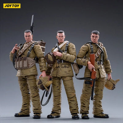 1/18 Chinese People's Volunteer Army - Winter Uniformㅤ – JOYTOY – ActionFigureBrasil — close