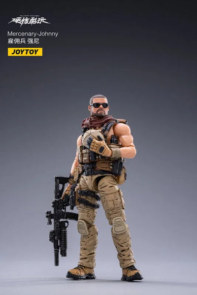 1/18 Hardcore Coldplay Mercenary Johnnyㅤ – JOYTOY – ActionFigureBrasil — ângulo diferente