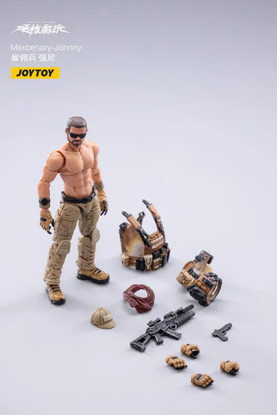 1/18 Hardcore Coldplay Mercenary Johnnyㅤ – JOYTOY – ActionFigureBrasil — embalagem