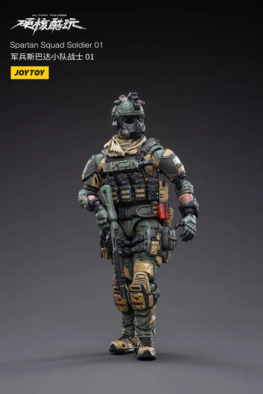 1/18 Hardcore Coldplay Spartan Squad Soldier 01ㅤ – JOYTOY – ActionFigureBrasil