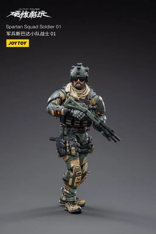 1/18 Hardcore Coldplay Spartan Squad Soldier 01ㅤ – JOYTOY – ActionFigureBrasil