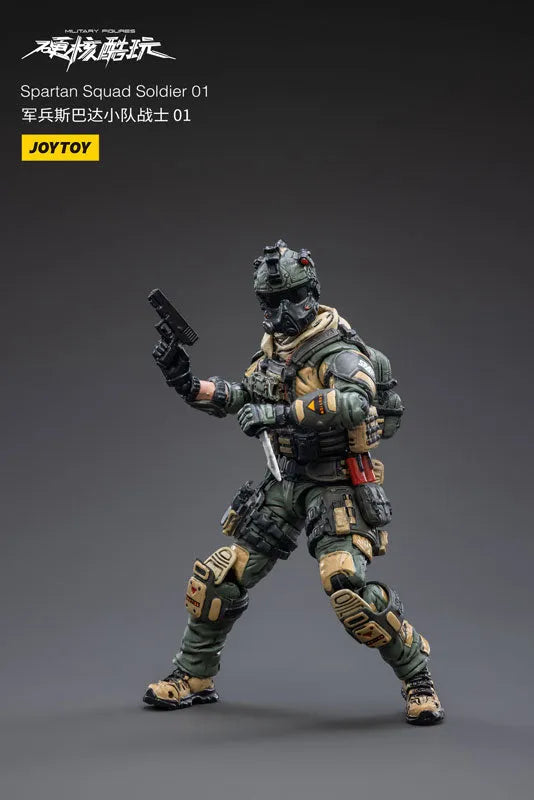 1/18 Hardcore Coldplay Spartan Squad Soldier 01ㅤ – JOYTOY – ActionFigureBrasil