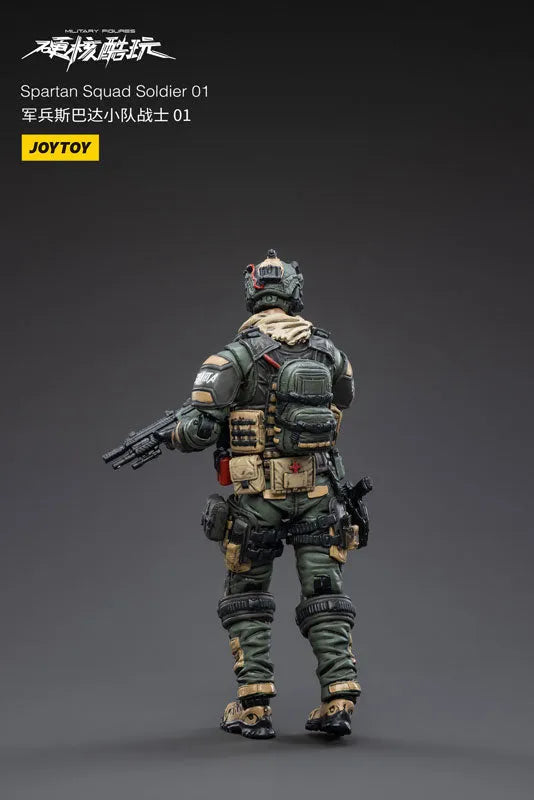 1/18 Hardcore Coldplay Spartan Squad Soldier 01ㅤ – JOYTOY – ActionFigureBrasil