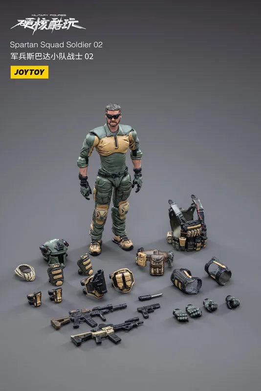 1/18 Hardcore Coldplay Spartan Squad Soldier 02ㅤ – JOYTOY – ActionFigureBrasil